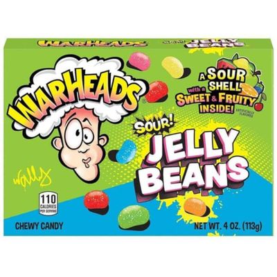 Warheads Sour Jelly Beans