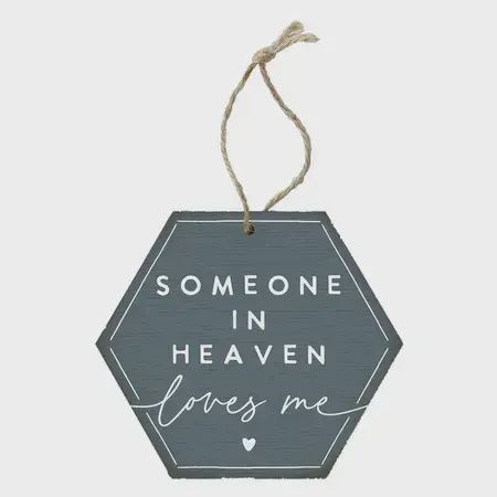 Someone In Heaven - Honeycomb Ornaments