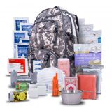 Wise Five Day Emergency Survival First Aid Kit with Food &amp; Water for One Person (72 Hour kit for two people), Colour: Camo