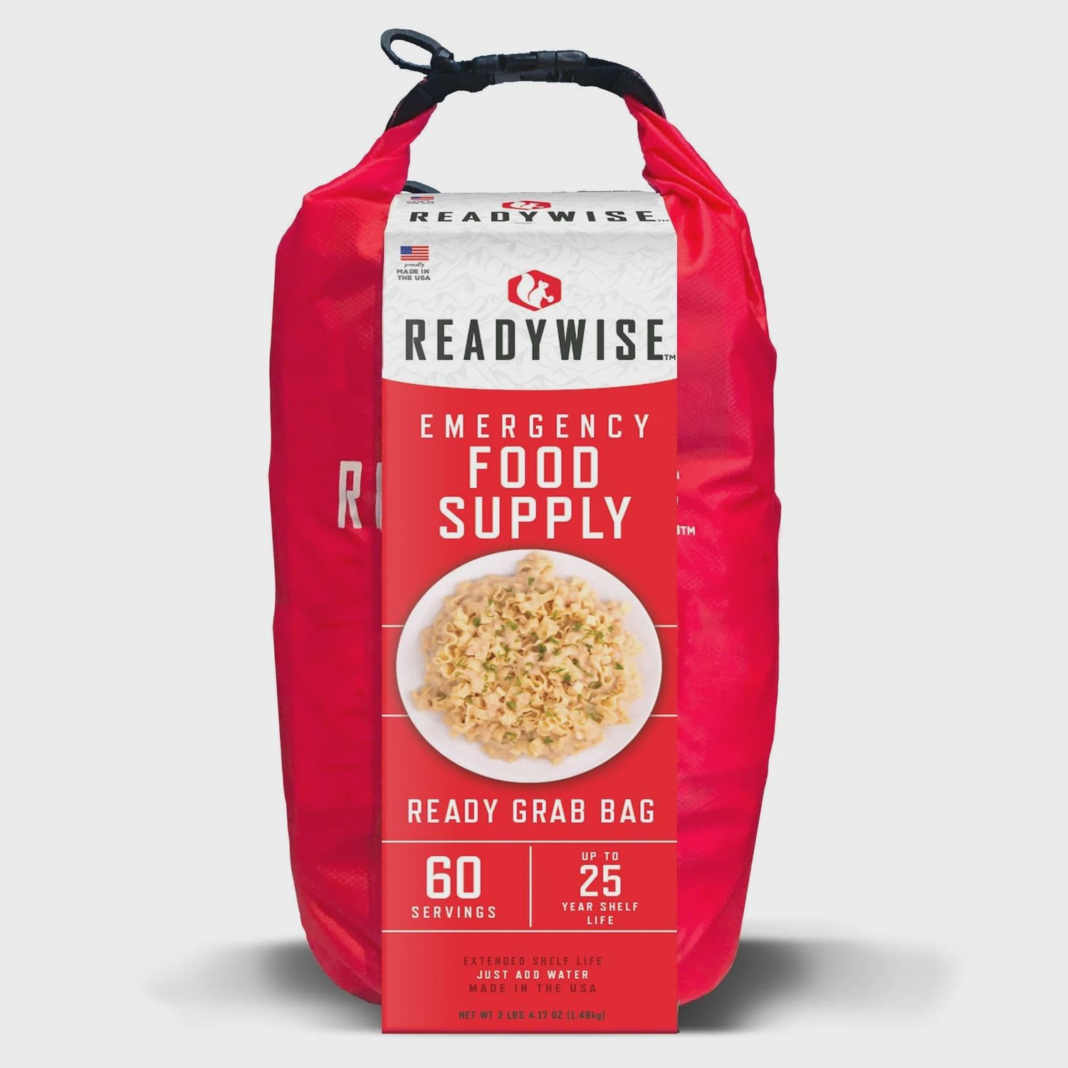 Emergency Food Supply Ready Grab Bag. 60 Servings