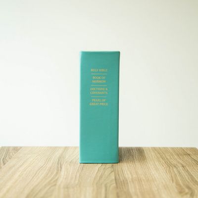 Hand-Bound Leather Quad - Teal
