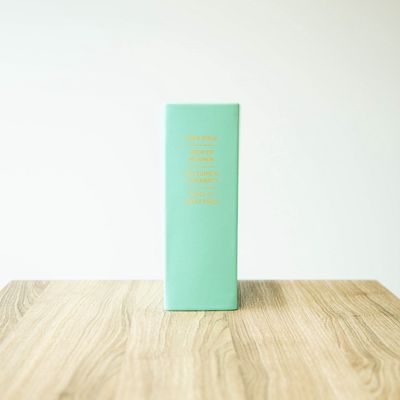 Hand-Bound Leather Quad - Light Turquoise