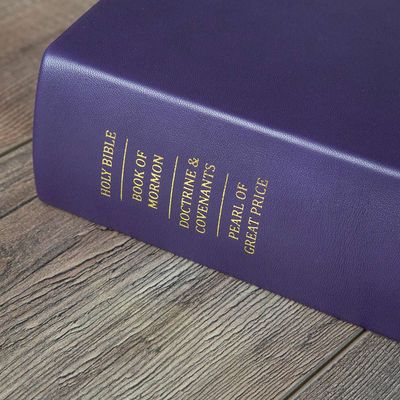 Hand-Bound Genuine Leather Quad - Violet