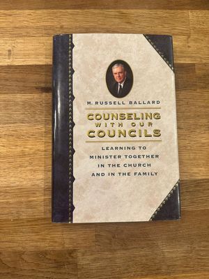 ***PRELOVED/SECOND HAND*** Counseling with our Councils - M. Russell Ballard