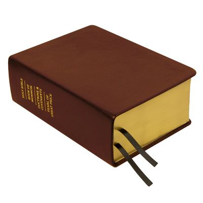 Hand-Bound Genuine Leather Quad - Rustic Brown
