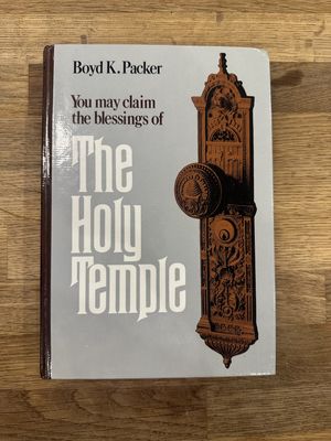 ***PRELOVED/SECOND HAND*** The Holy Temple - Packer