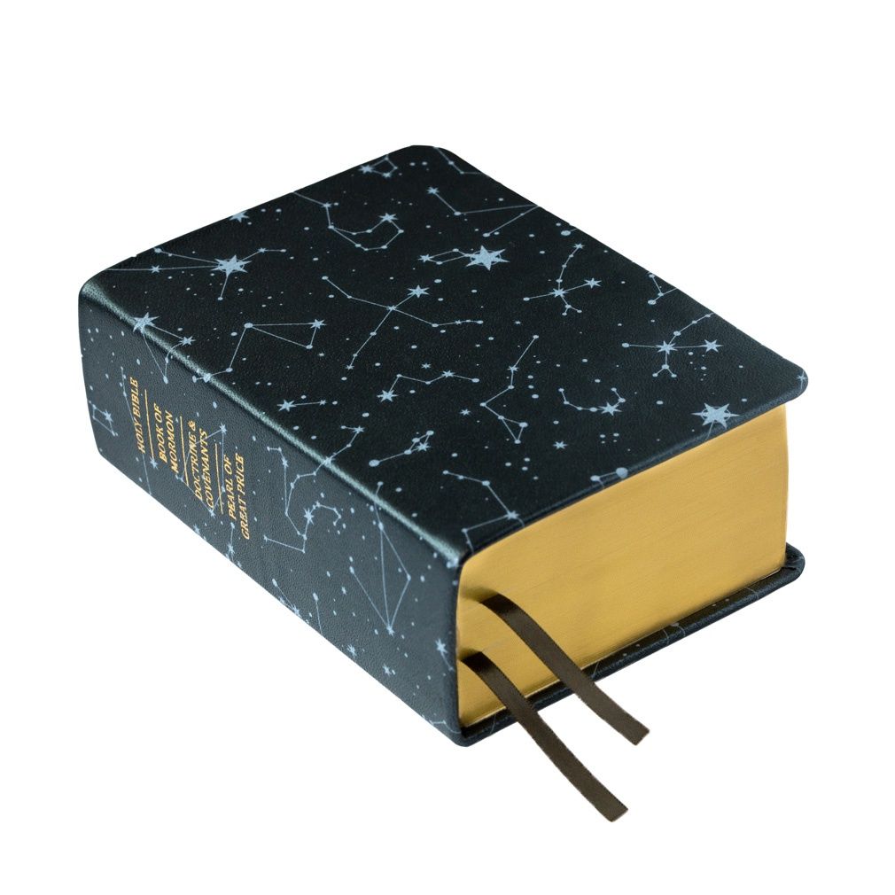 Hand-Bound Genuine Leather Quad - Zodiac Constellations