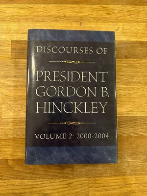 ***PRELOVED/SECOND HAND*** Discourses Of President Gordon B. Hinckley.  Vol. 2