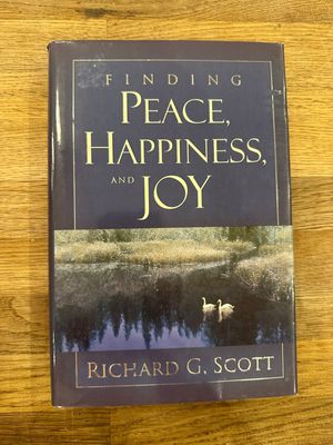 ***PRELOVED/SECOND HAND*** Finding Peace Happiness and Joy - Scott (hardcover)