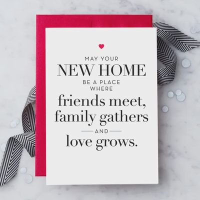 &quot;New Home&quot; Card