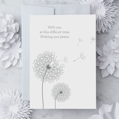 “Sympathy - with You At This Difficult Time&quot; Card