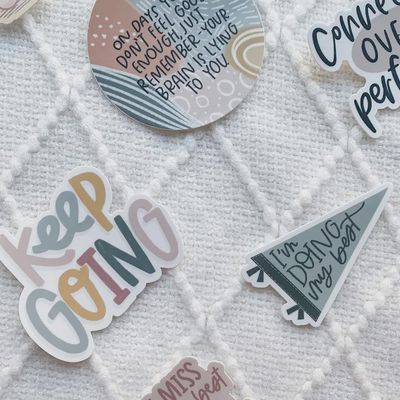Keep Going Positive Affirmation Sticker