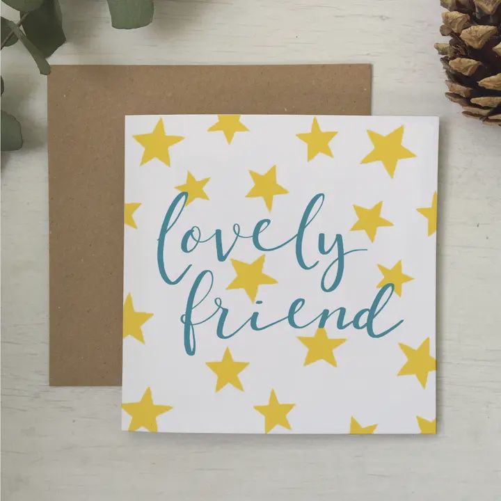 Lovely Friend Square Card