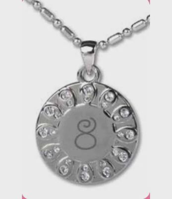 Baptism 8 necklace (White)