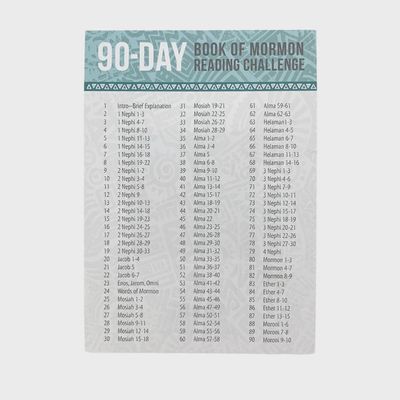 Book of Mormon in 90 Days 5x7 Print