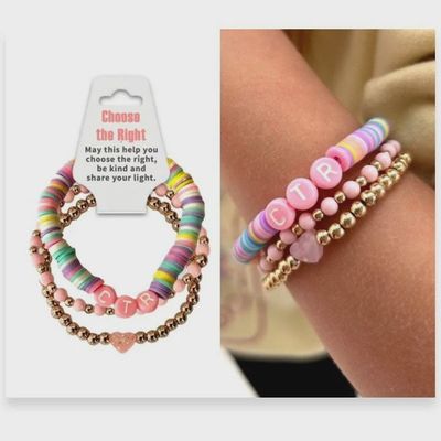 Choose The Right - friendship bracelet