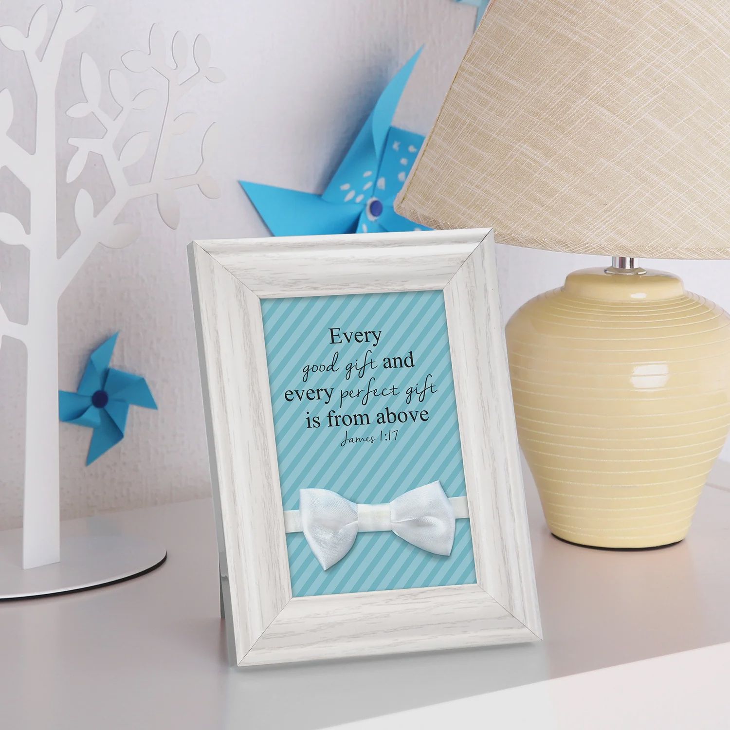 Baby boy blessing gift set