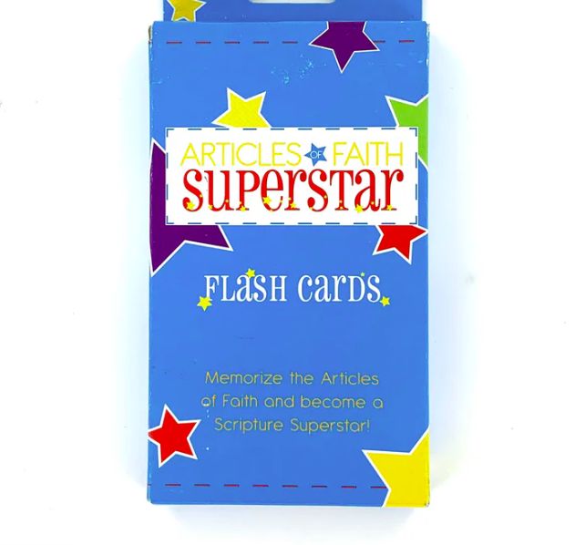 Articles of Faith Superstar Flash Cards