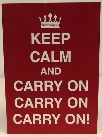 Greeting Card-Carry On