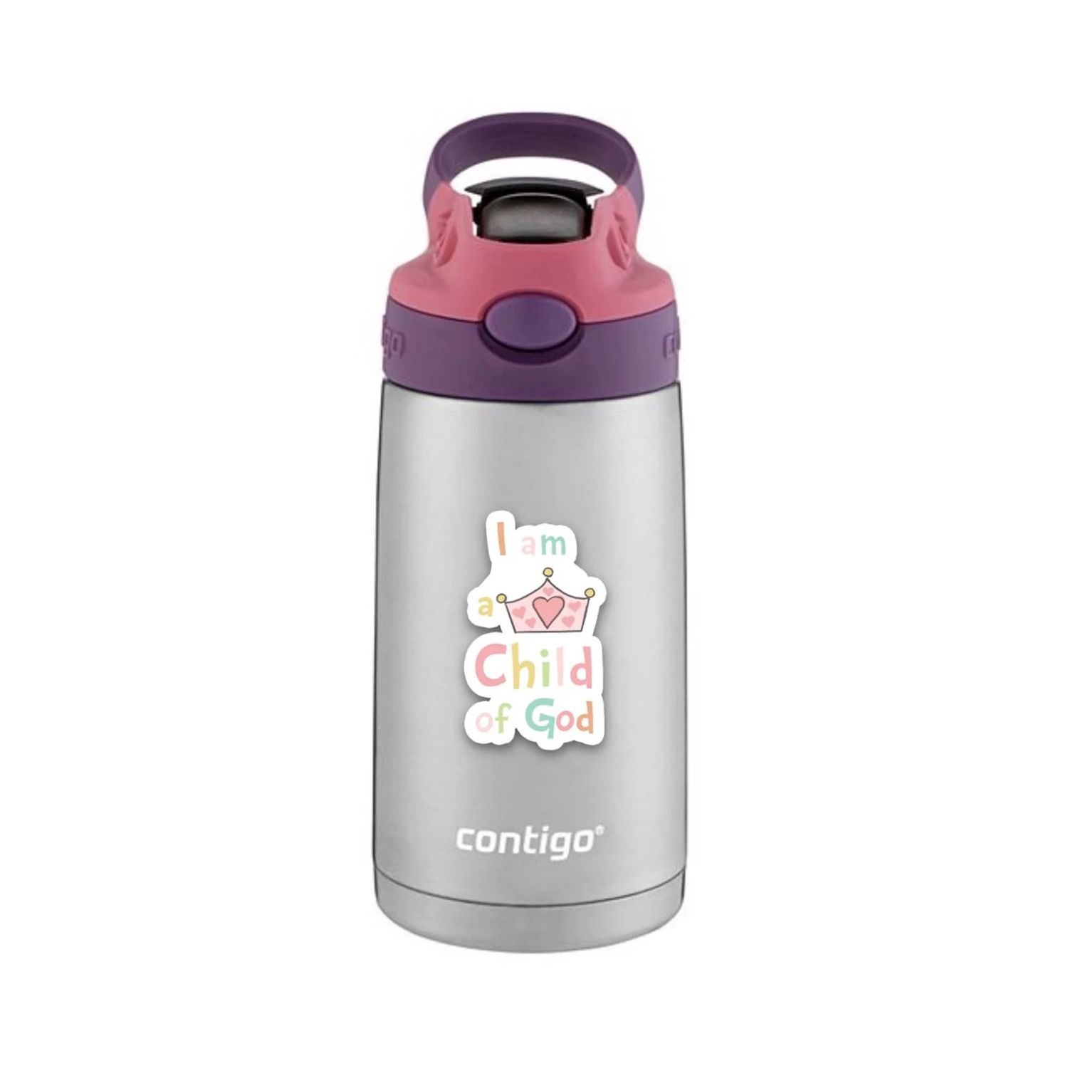 Child Of God Vinyl Sticker, Colour: Pink