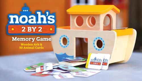 Noah’s 2 by 2 memory game