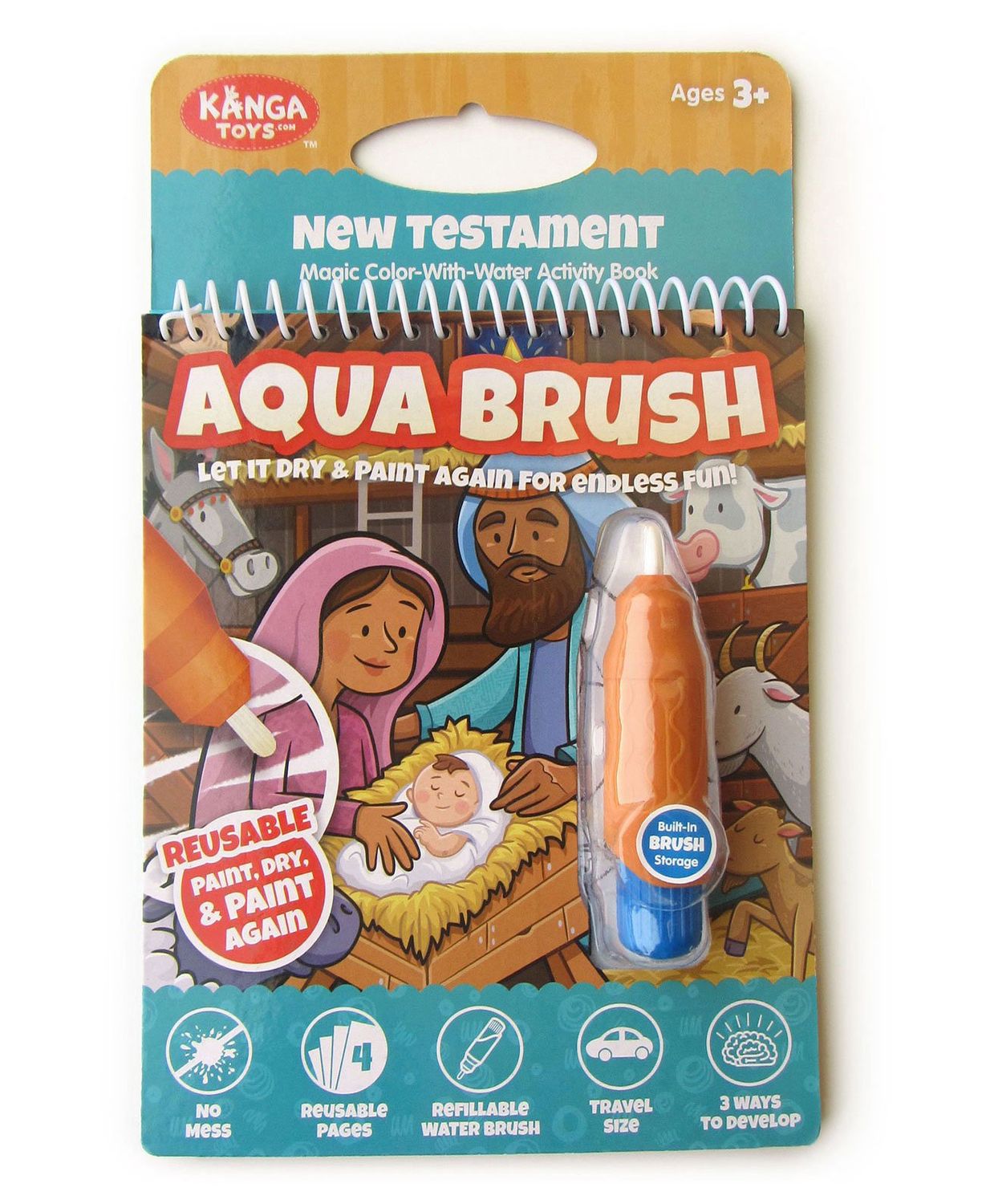 New Testament Aqua Brush Activity Book
