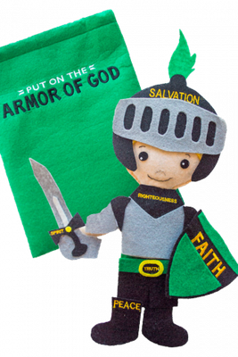 Armor Of God Quiet Bag Boy