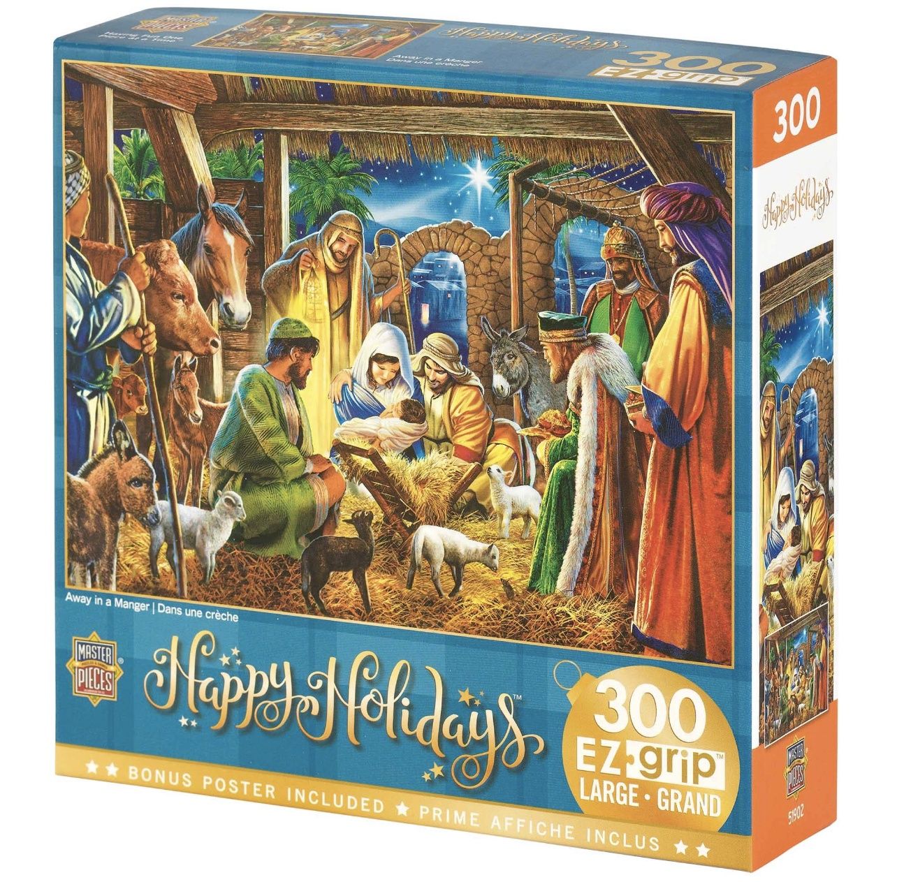 AWAY IN A MANGER PUZZLE 300 PIECES