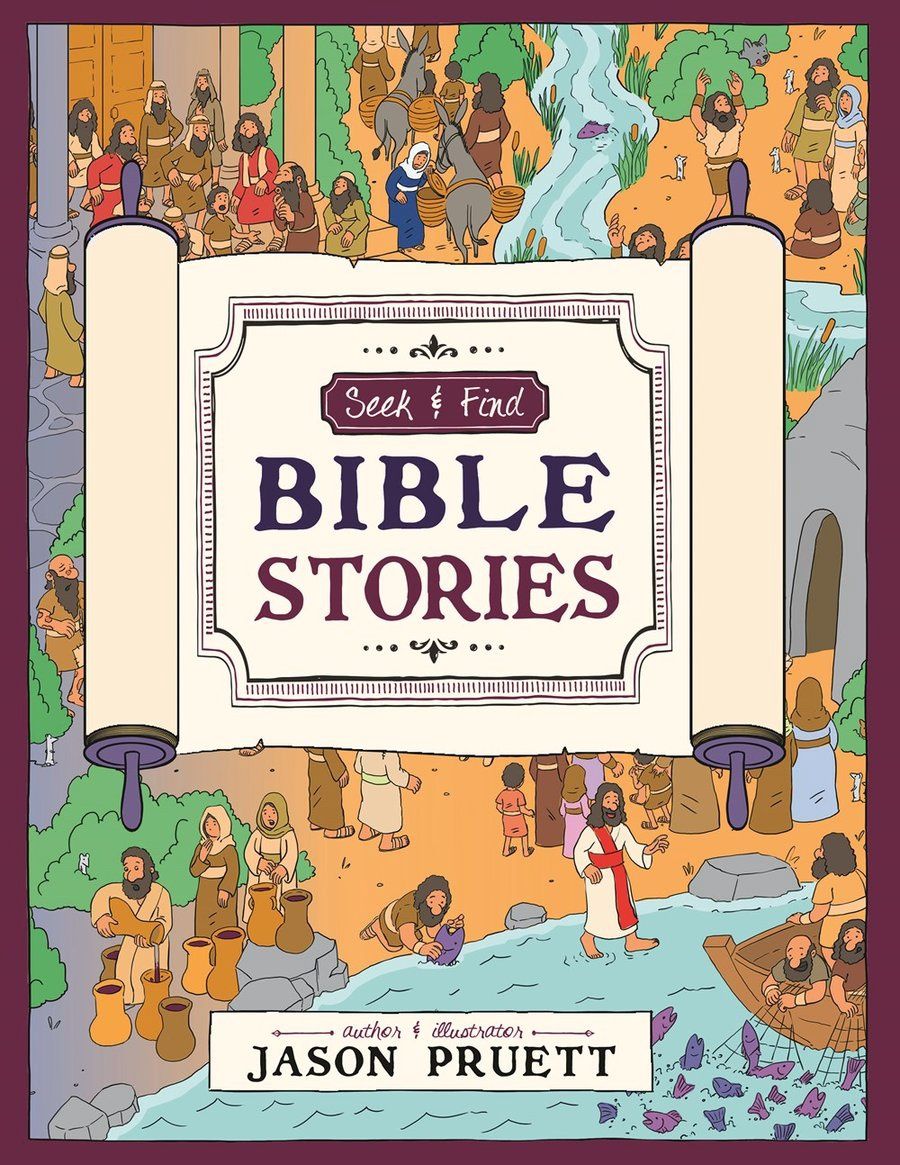 Seek and Find Bible Stories, format: Hardback