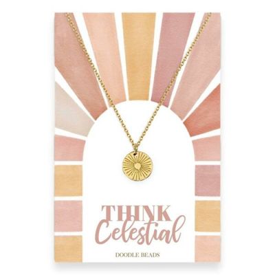 Think Celestial Sun Necklace