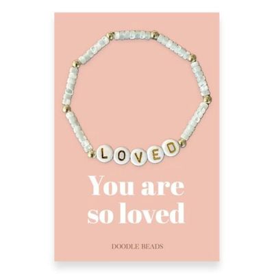 You Are So Loved Beaded Bracelet