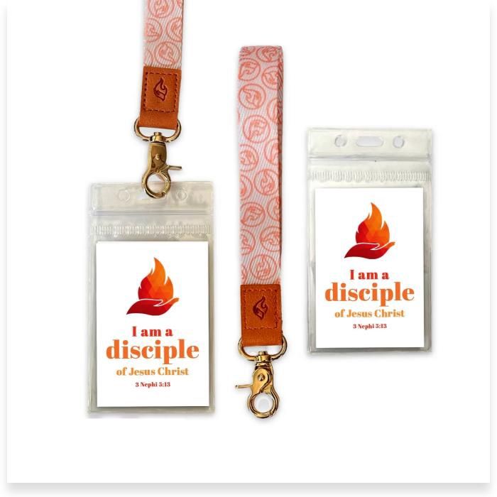 I Am A Disciple Of Jesus Christ 2024 LDS Youth Theme Wrist Lanyard