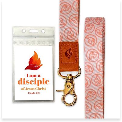I Am A Disciple Of Jesus Christ 2024 LDS Youth Theme Wrist Lanyard