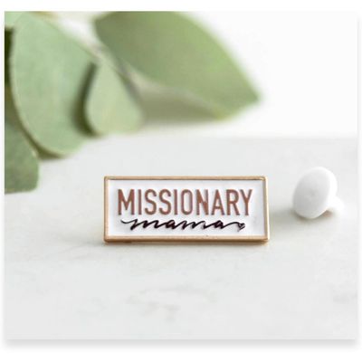Happy To Serve Missionary Pins