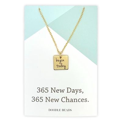 Begin Today Necklace