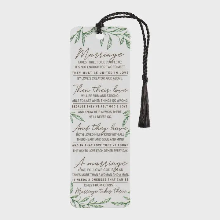 Marriage Takes Three Bookmark