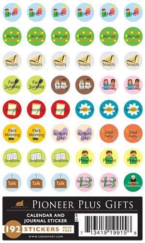 For Calendar or Journal - Stickers