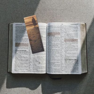 Footprints Bookmark