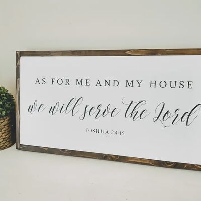 As For Me and My House We Will Serve the Lord | Joshua 24:15