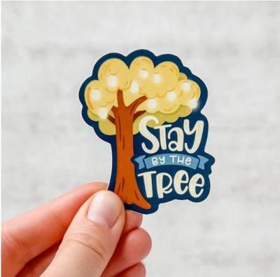 Stay by the Tree Sticker