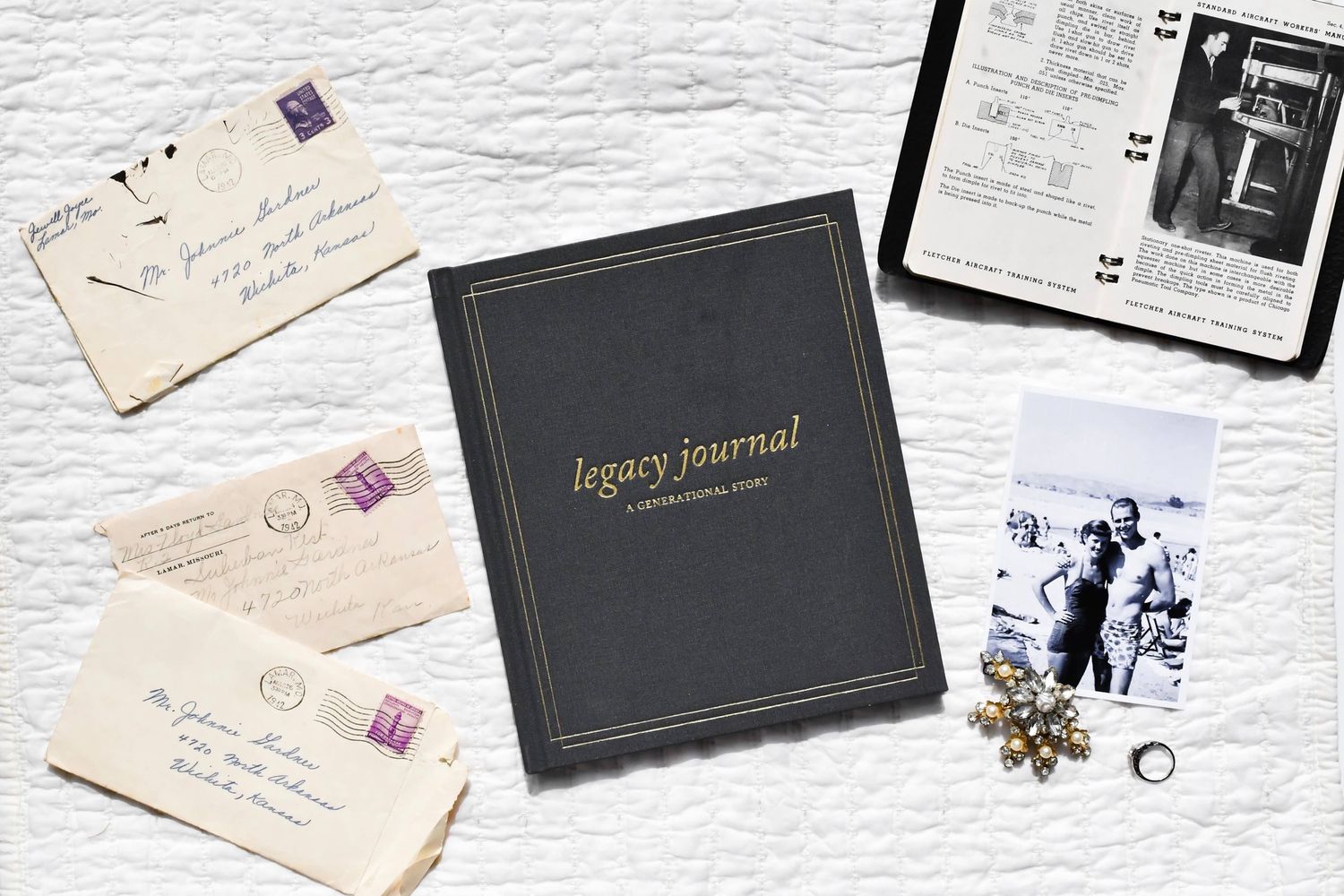 Legacy Journal: A Generational Story &amp; Family Keepsake