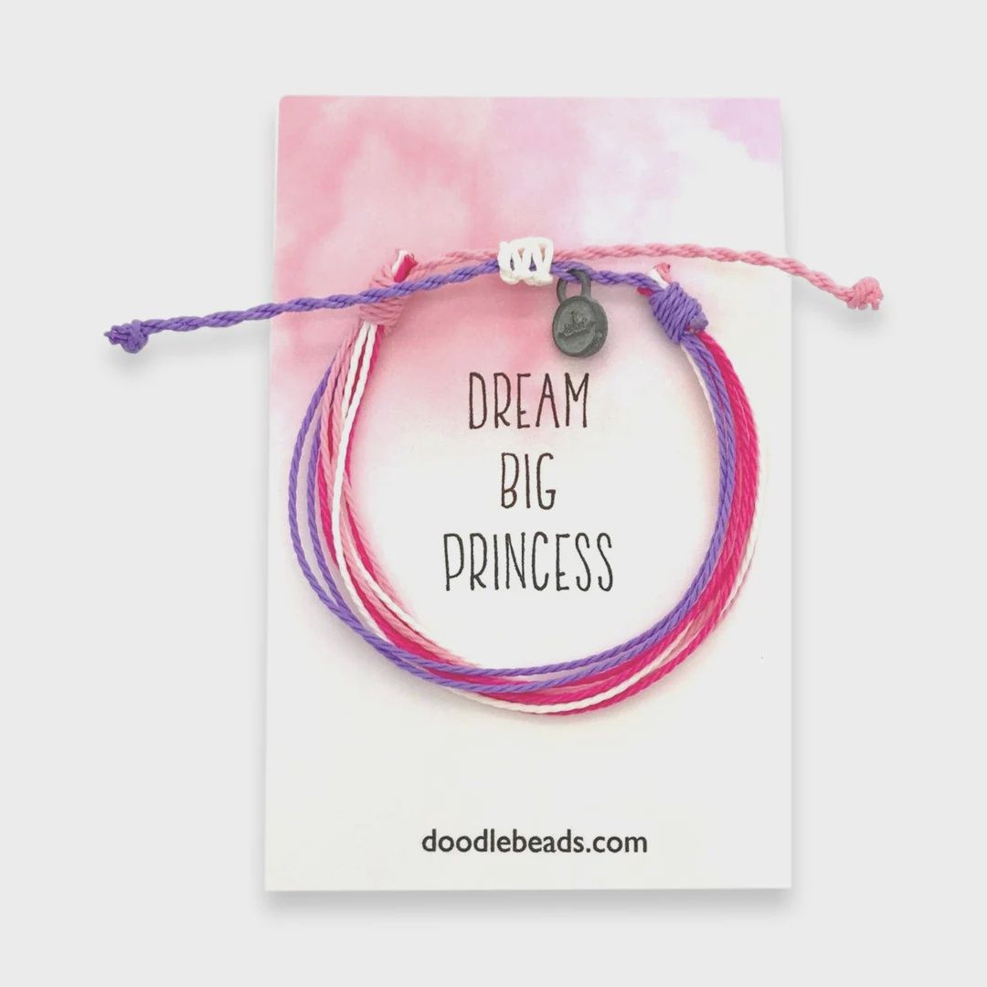 Dream Big Princess Thread Bracelet