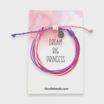 Dream Big Princess Thread Bracelet