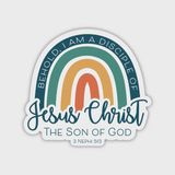 2024 Youth Theme Stickers, I Am A Disciple of Jesus Christ, Material: Sticker