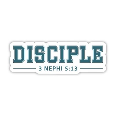 Disciple Blue Sticker