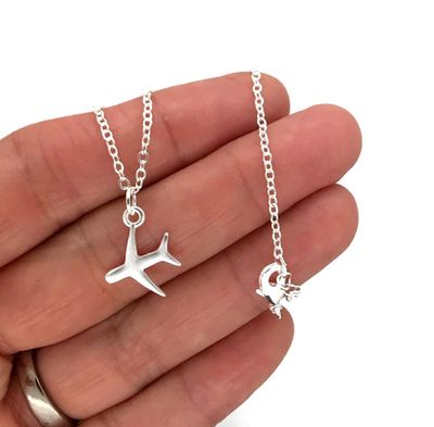Airplane Necklace