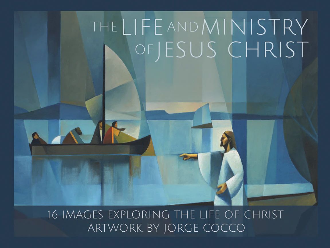 The Life &amp; Ministry of Jesus Christ - Minicard Pack - 16 Images by Jorge Cocco.