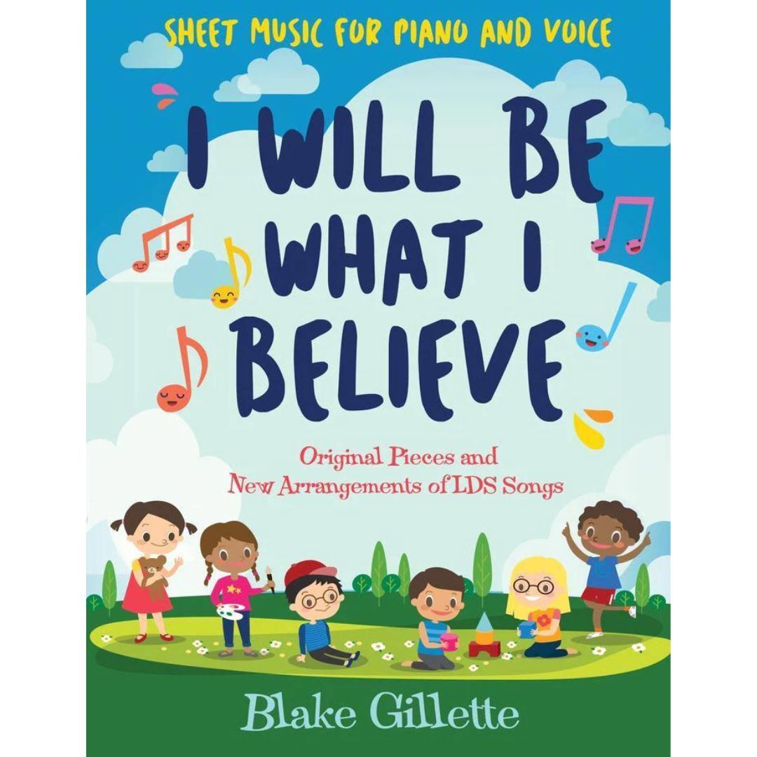 I will be what I believe. Sheet music