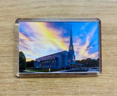 Temple Magnet - Landscape Sunset