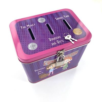 Girl Tin Bank